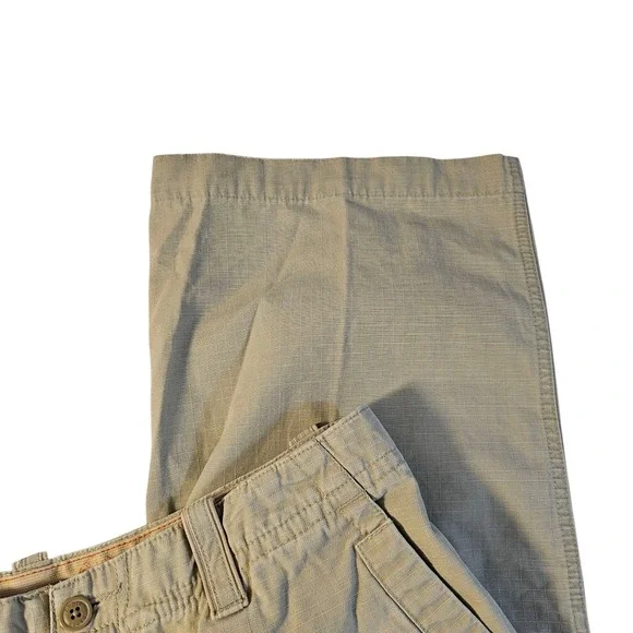 Eddie Bauer Ripstop Heritage Cargo Pant 34x32 (Actual 34x27) Outdoor‎ Workwear - Picture 4 of 12